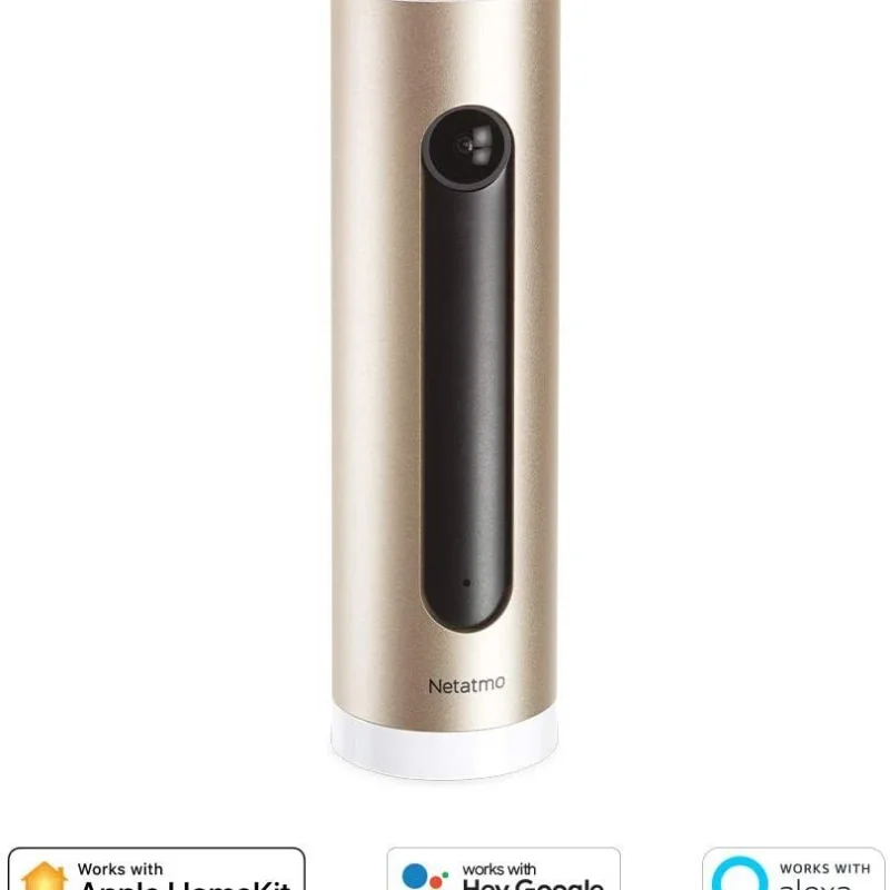 Камера за закрито Netatmo Indoor Security Camera, WiFi - Снимка 2