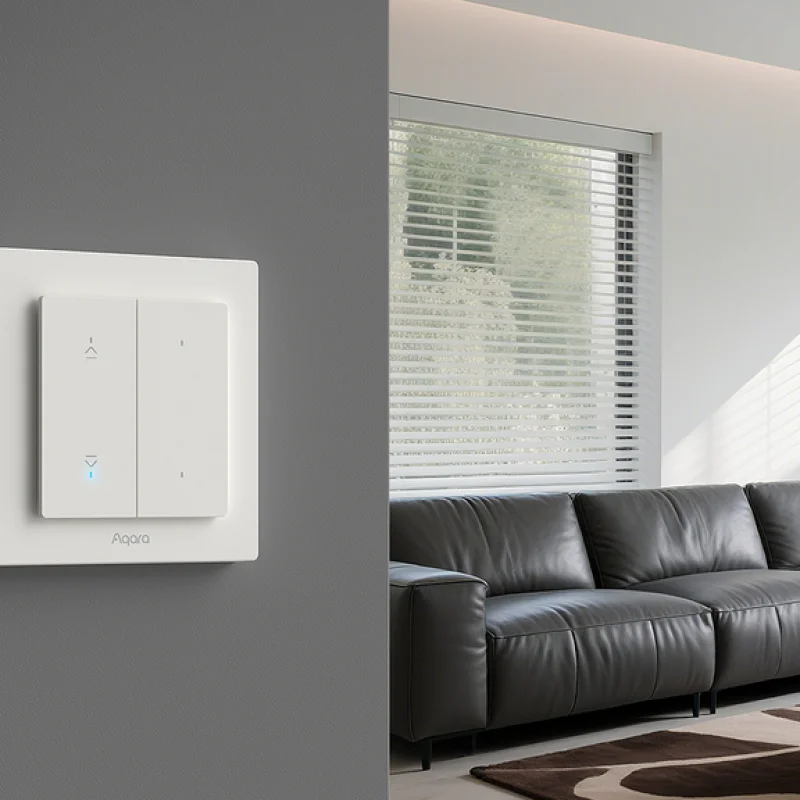 Смарт ключ за щори Aqara Shutter Switch H2 EU - Снимка 8