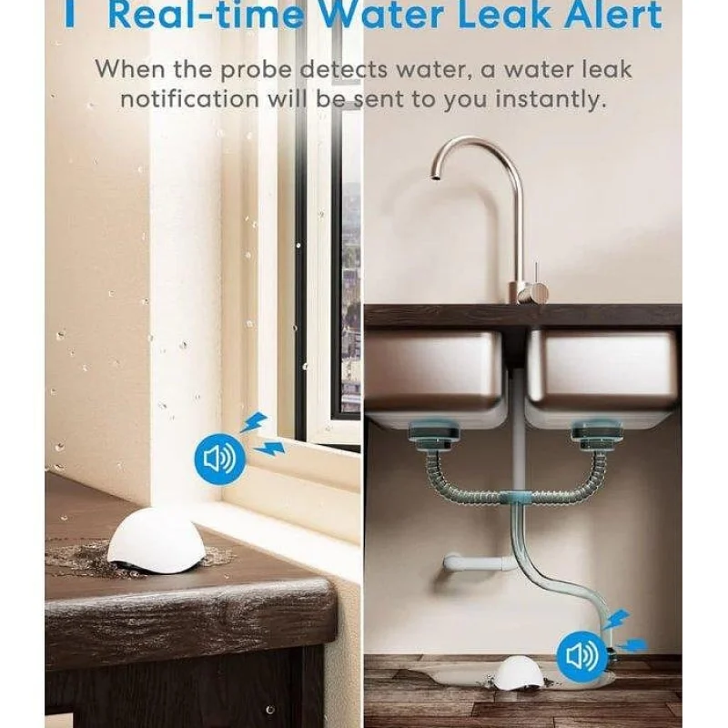 Смарт сензор за течове Meross Smart Water Leak Sensor - Снимка 8