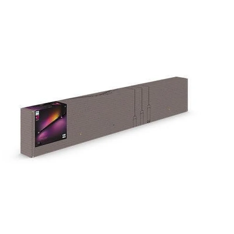 Смарт LED RGBW димируем сет Philips Hue Perifo WACA, 2x1 м шини + 2 спота и градиентна туба, 20.8W, 2040 lm, IP20, Бял/Черен (Цвят: Черен) - Снимка 8