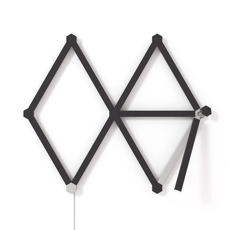 Скинове Nanoleaf Lines Skins, черен мат: 9 бр. - Снимка 2