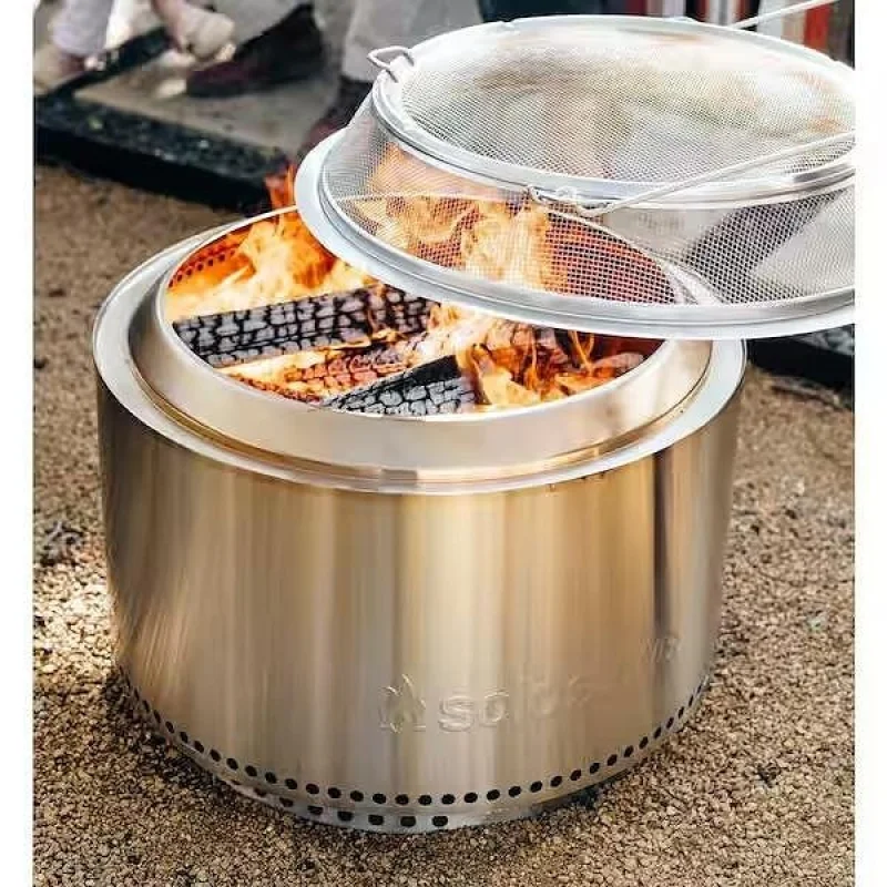 Предпазител за огнище Solo Stove Yukon (27") Stainless Steel Shield Fire Pit Screen