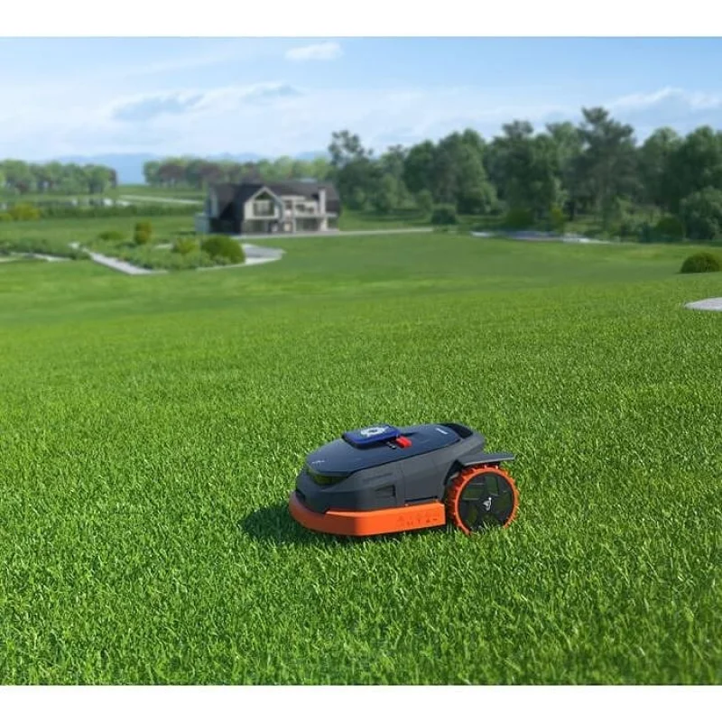 Смарт безкабелна косачка робот SEGWAY NAVIMOW X315 AWD 4G за до 2 400 кв. м., AI навигация, GPS, 3D предна  и странична камера, IP66 (BT, Wi-Fi, Alexa, Google) - Снимка 4