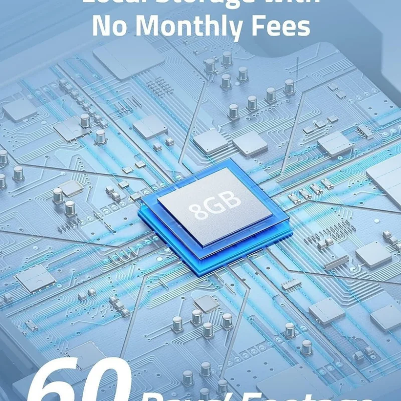 Соларна външна охранителна камера Eufy SoloCam S40, 2K, IP67, бяла - Снимка 7