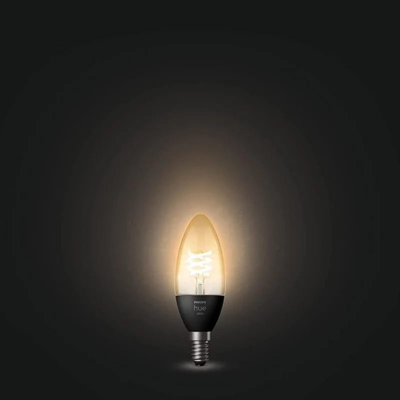 Смарт LED крушка Philips Hue White E14 Candle Filament, 300 lm - Снимка 2