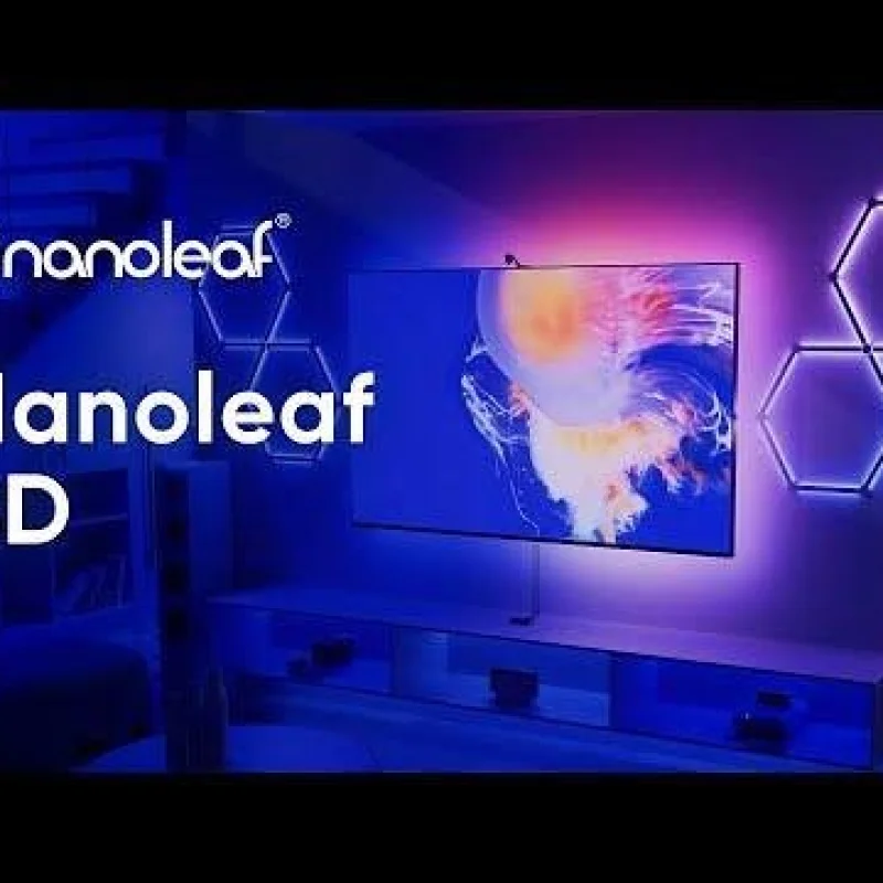 Сет от камера и LED лента Nanoleaf 4D Screen Mirror (размер: До 85") - Снимка 8