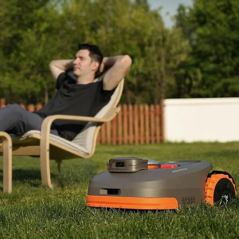 Смарт безкабелна косачка робот SEGWAY NAVIMOW H3000E - VF 4G AWD за до 3 000 м2, AI навигация, GPS, камера, IPX6 (BT, Wi-Fi, Alexa, Google) - Снимка 21