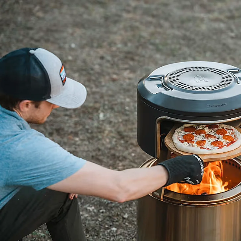 Solo Stove Yukon Fire Pit Pizza Oven фурна за пица на огън - Снимка 5