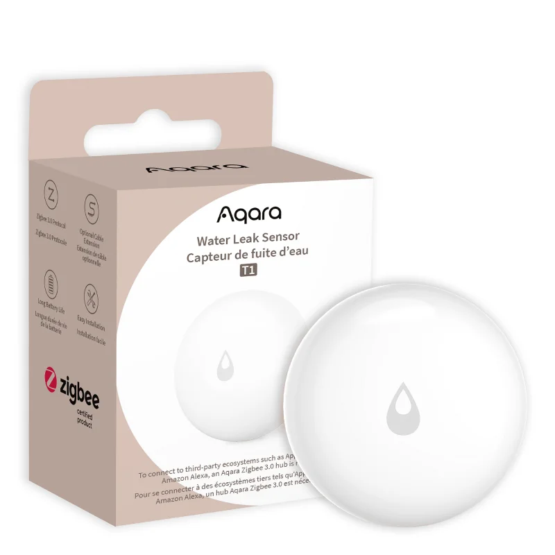 Сензор за наводнения и течове Aqara Water Leak Sensor Т1 ZigBee 3.0