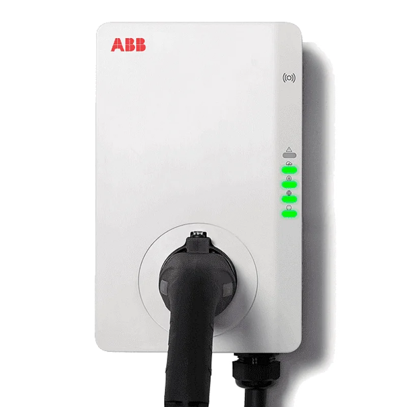 Зарядна станция за стена Terra 22.1 kW, 3P 32A, с контакт Type 2, IP54 IK08, ABB