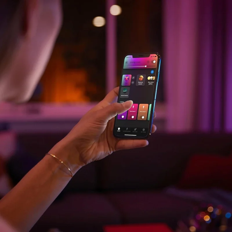Смарт удължителен кабел Philips Hue Calla, type A, 24V, 2.5/5 м, Черен (Вариант: 5м) - Снимка 4