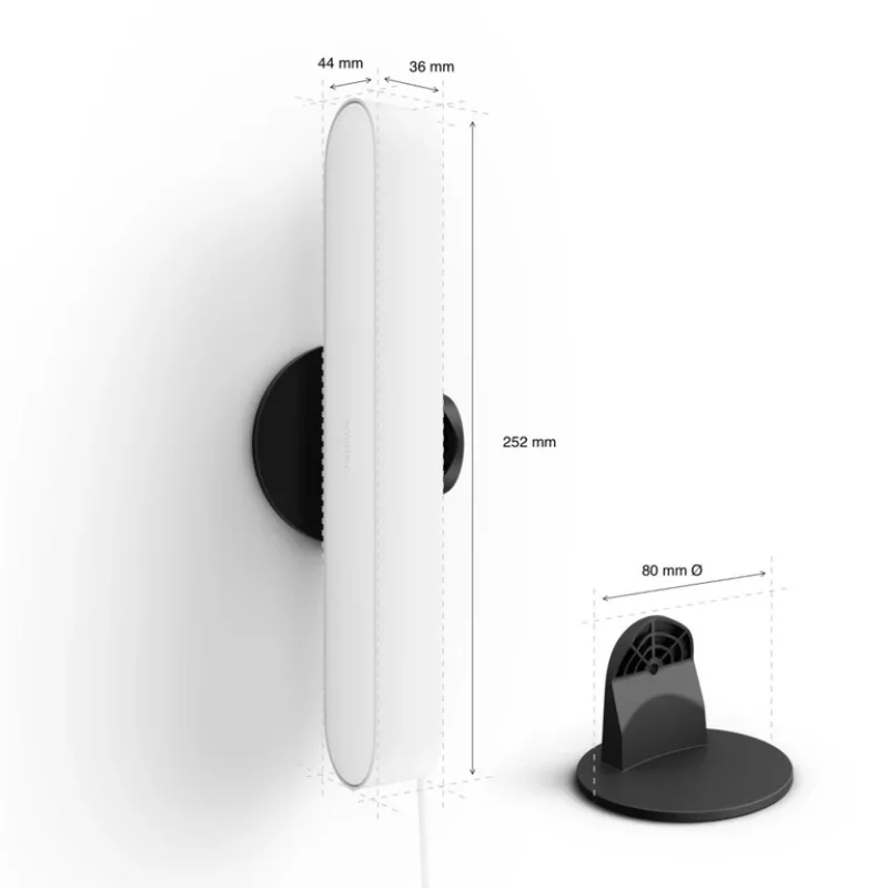 Смарт LED RGBW димируеми светлинни панели Philips Hue Play Lightbar WACA Double Pack 2 бр., бели, 2x500lm, 2x6.7W, 16 мил. цвята (BT, Zigbee, HomeKIt, Google, Alexa, SmartThings) - Снимка 5