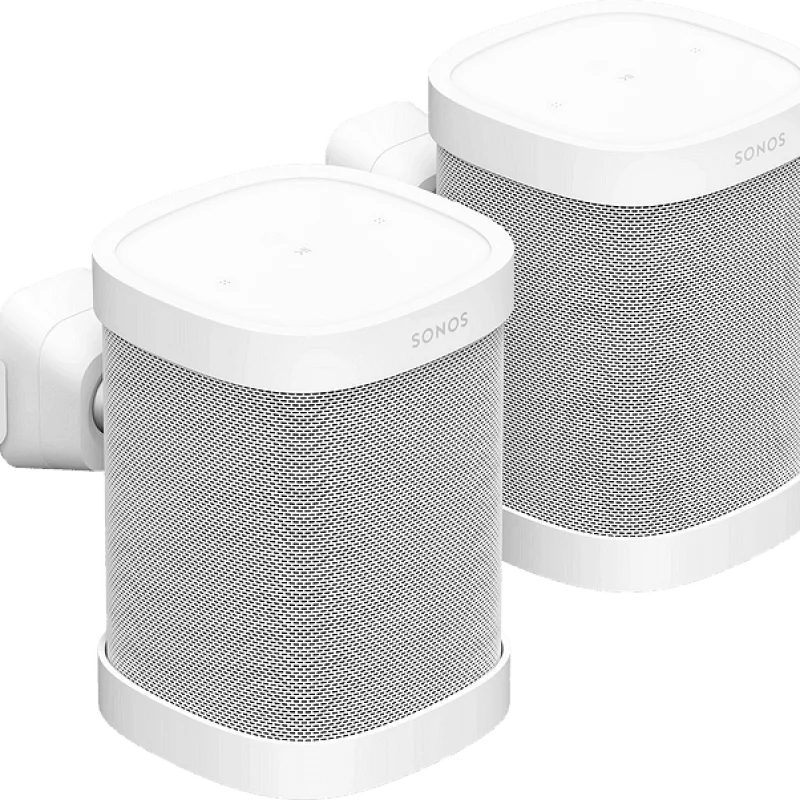 Стенна стойка Sonos One Wall Mount, Бяла (Цвят: Black, Вариант: One) - Снимка 14