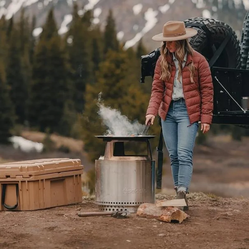 Чугунена плоча Solo Stove Cast Iron Griddle Top + Hub (Модел: Bonfire) - Снимка 7