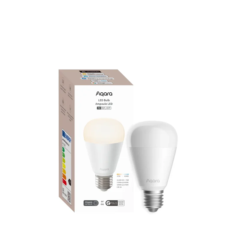 Смарт LED крушка Aqara LED Bulb T2, E27, White Ambiance
