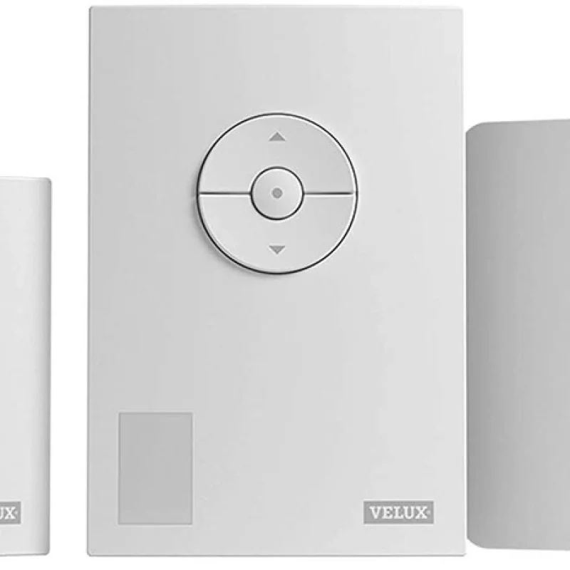 Промо пакет за автоматизация на щори и прозорци Velux Active (HomeKit) – смарт хъб, сензор за температура и влажност и ключ за бързо затваряне