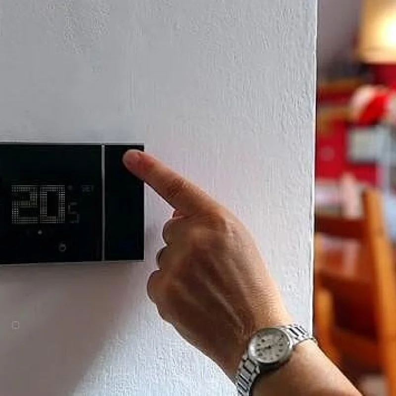 Смарт Wi-Fi термостат за вграден монтаж Bticino Smarther 2 (Цвят: Бял) - Снимка 5