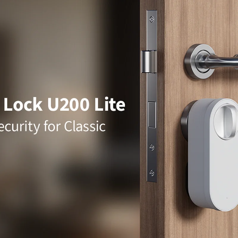 Смарт ключалка Aqara U200 Lite, бяла - Снимка 14