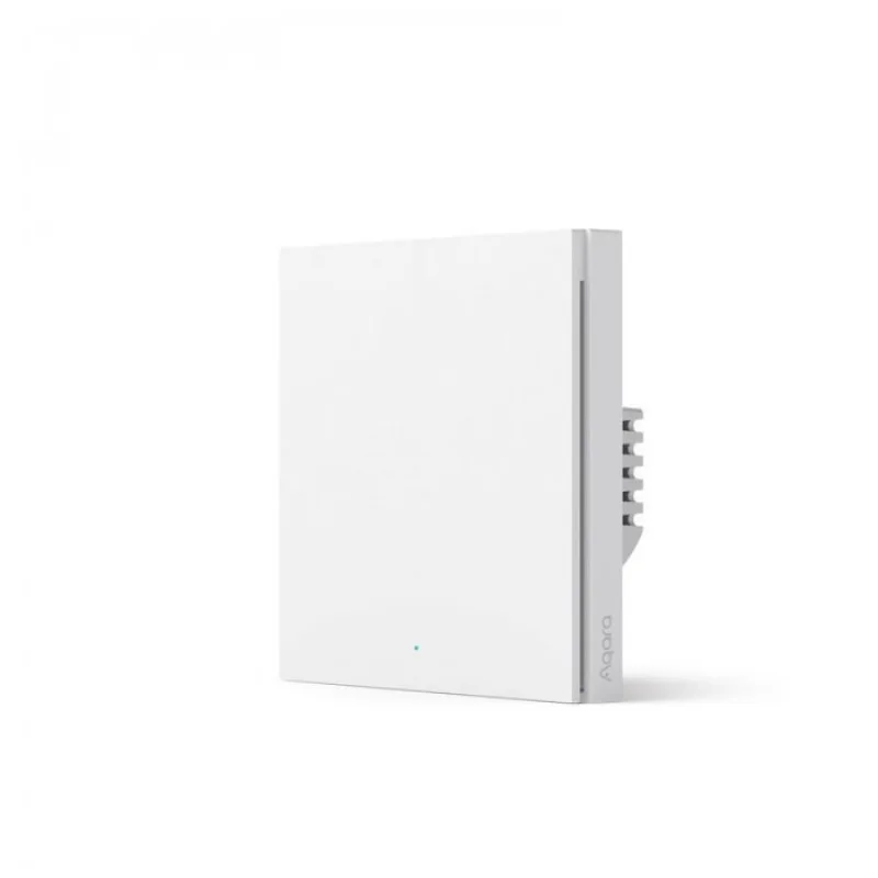 Единичен смарт ключ Aqara H1 No Neutral (Без нула), Бял
