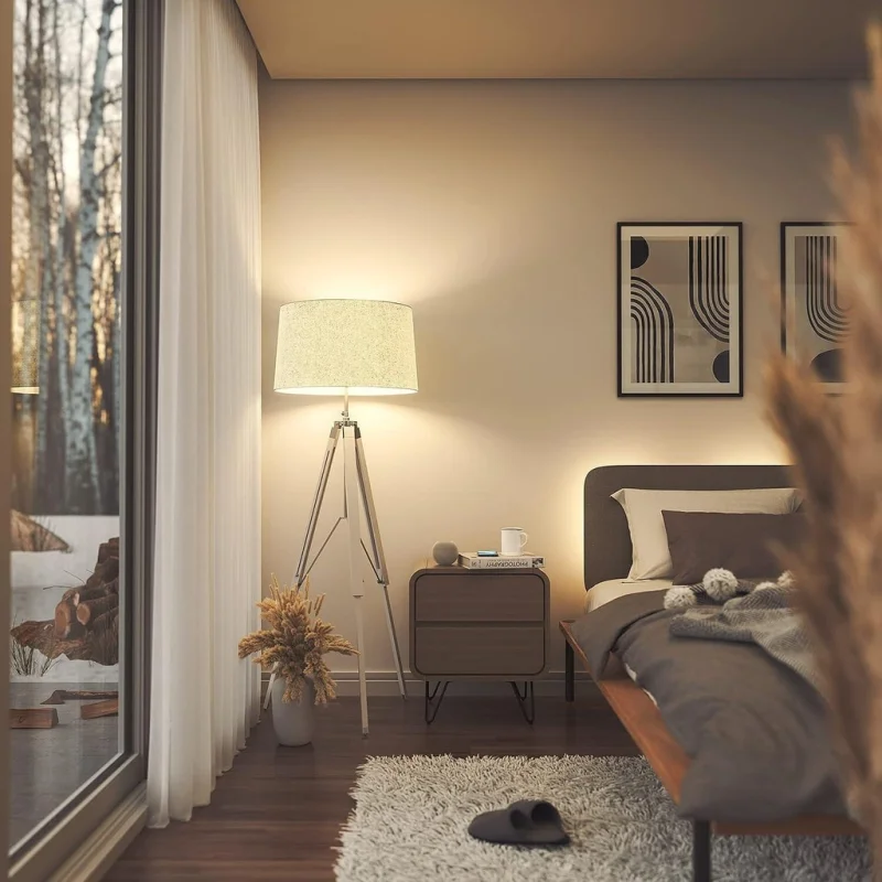 Сет от 3 смарт LED крушки Nanoleaf Essentials Matter A60 E27 - Снимка 9