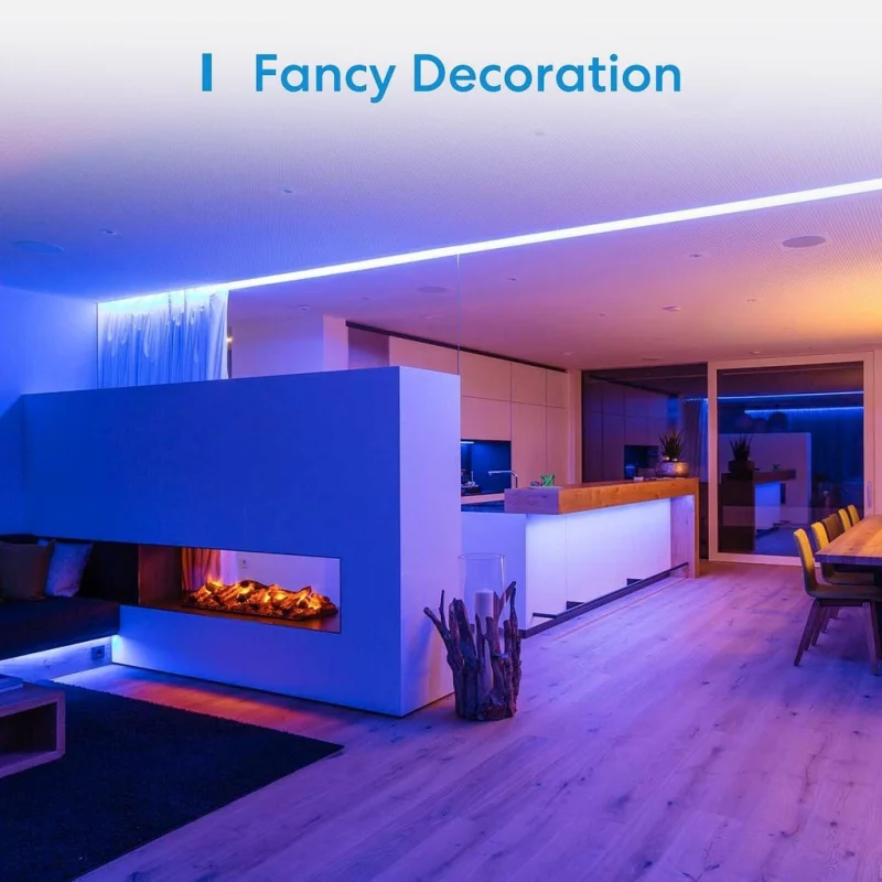 Смарт LED лента Meross MSL320 PRO, RGB 5 м (HomeKit) - Снимка 6