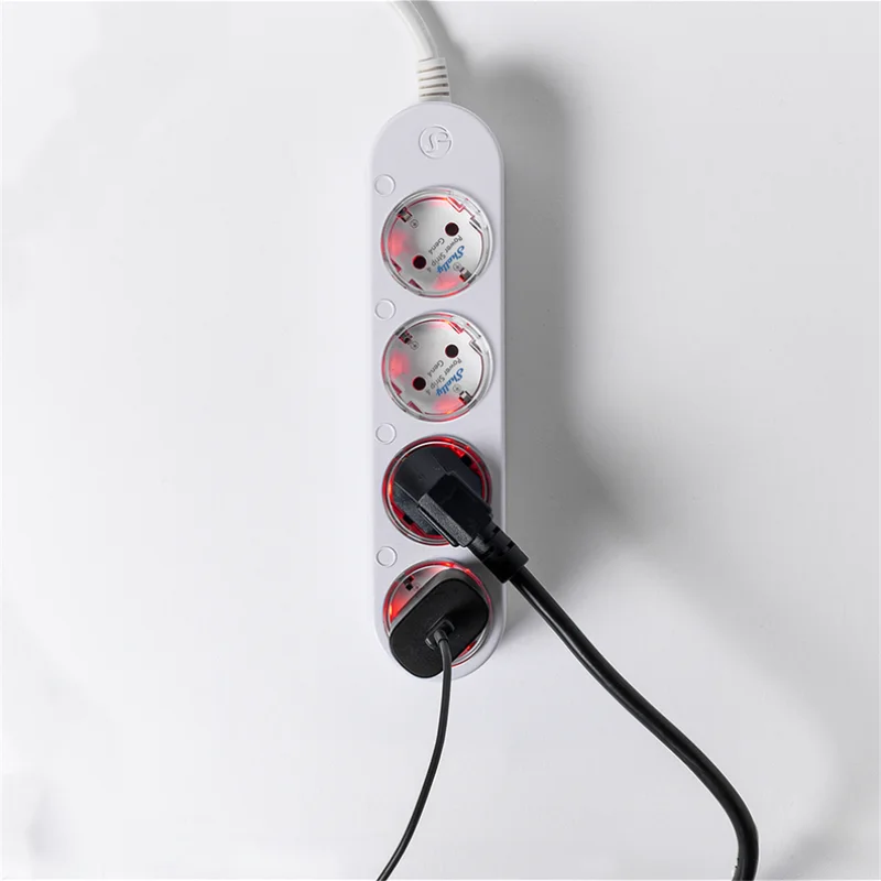 Смарт разклонител Shelly Power Strip 4 Gen4 - бял - Снимка 4