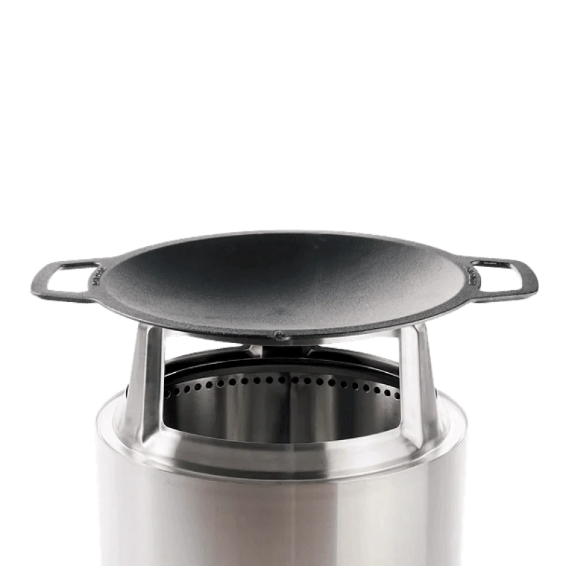 Чугунен вок Solo Stove Cast Iron Wok Top + Hub (Модел: Ranger)