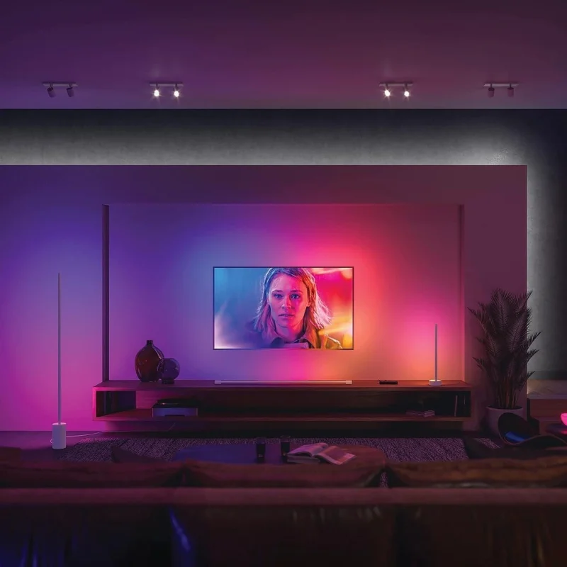Philips HUE Градиентен линеен фонов осветител Hue Play, Compact, черен - Снимка 12