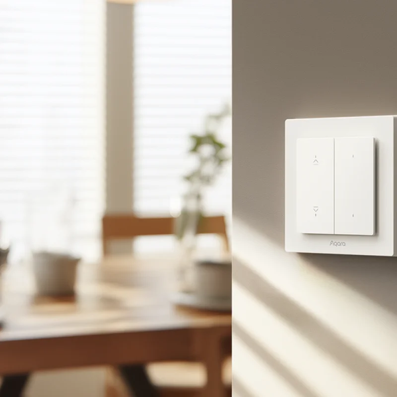 Смарт ключ за щори Aqara Shutter Switch H2 EU - Снимка 7