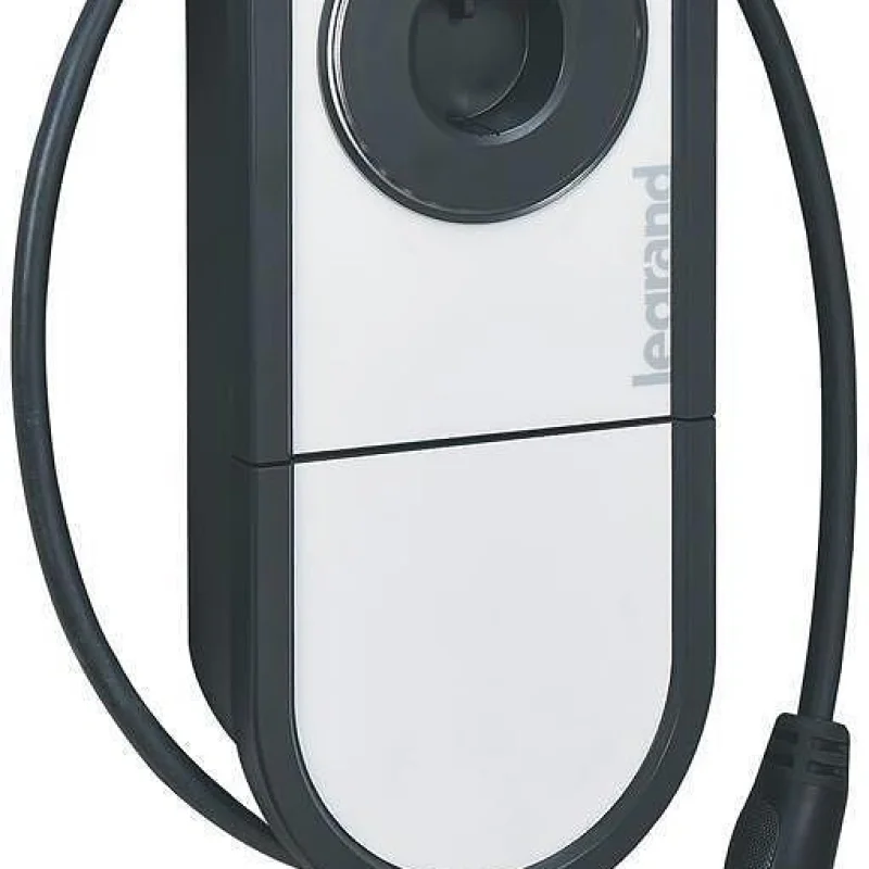 Зарядна станция за стена Green'up One 7.4 kW, 1P 32A, с кабел 5m и конектор Type 2, IP54 IK10, Legrand - Снимка 2