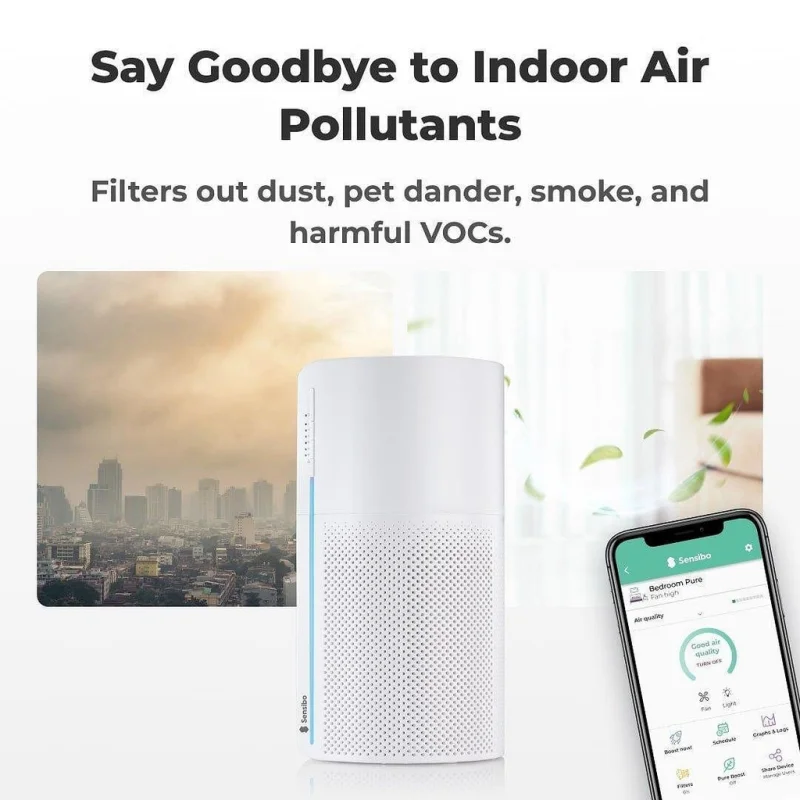 Смарт пречиствател за въздух Sensibo Pure (HomeKit) - Снимка 3