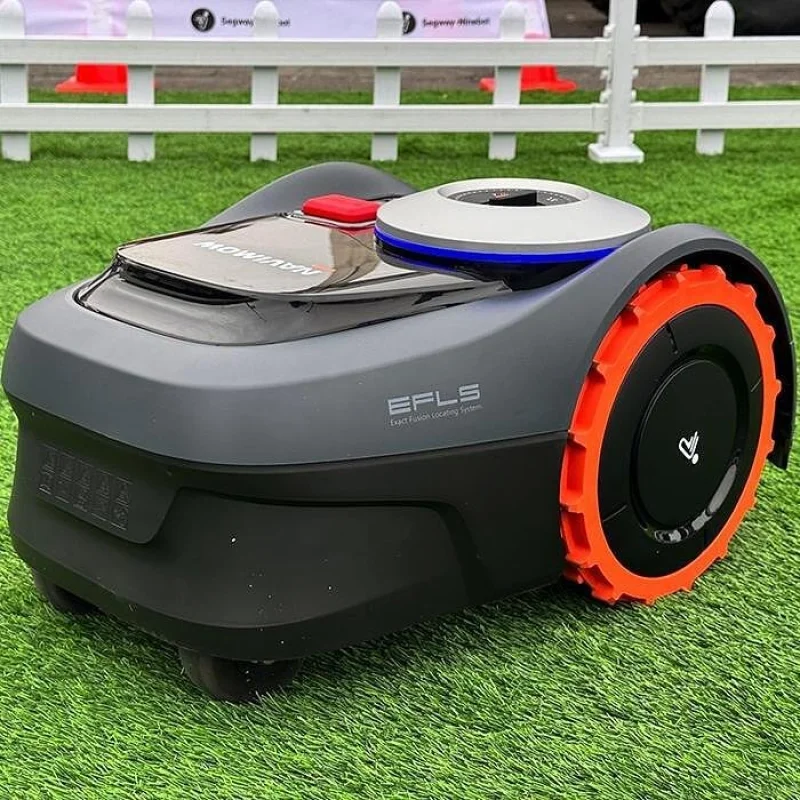 Смарт безкабелна косачка робот SEGWAY NAVIMOW I108E AWD 4G + гараж за до 800 кв.м., AI навигация, GPS, камера, IP66 (BT, Wi-Fi, Alexa, Google) - Снимка 7