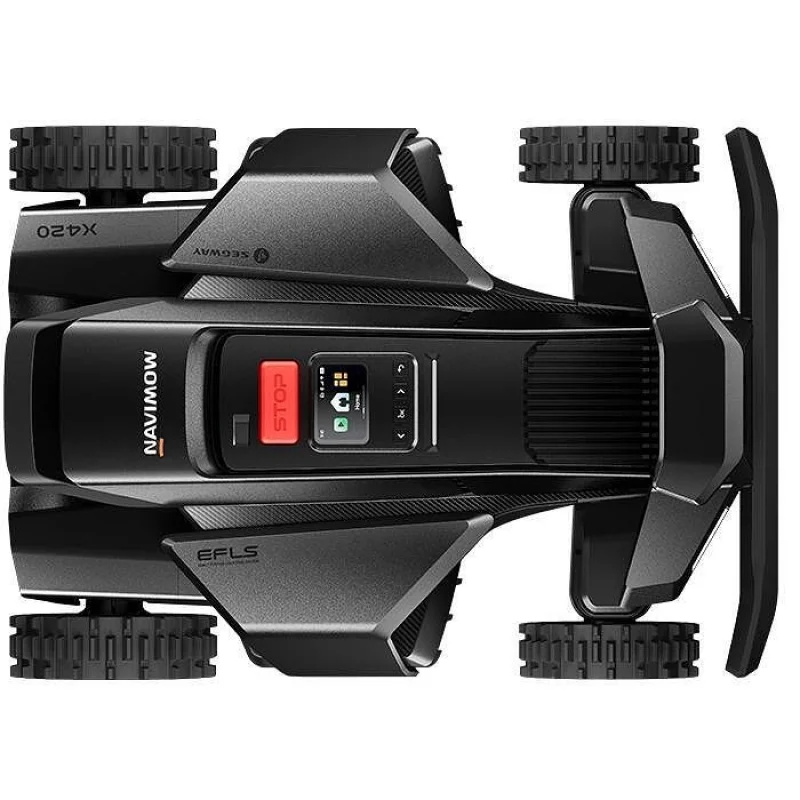 Смарт безкабелна косачка робот SEGWAY NAVIMOW X450 AWD 4G за до 6000 кв.м., AI навигация, GPS, 360 камера, IP66 (BT, Wi-Fi, Alexa, Google) - Снимка 3