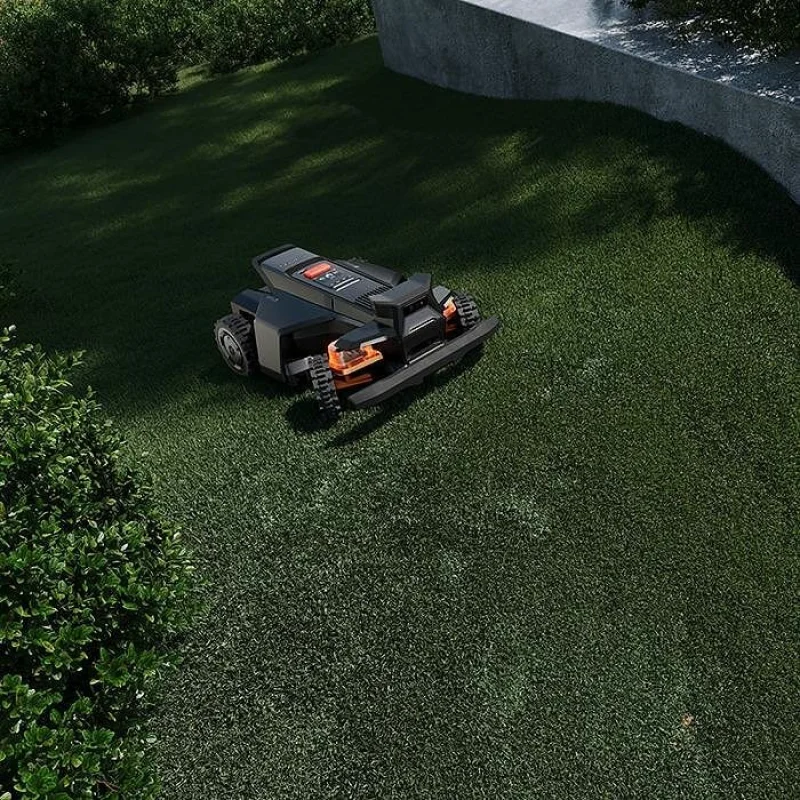 Смарт безкабелна косачка робот SEGWAY NAVIMOW X420 AWD 4G за до 2400 кв.м, GPS, 360 камера, IP66 (BT, Wi-Fi, Alexa, Google) - Снимка 15