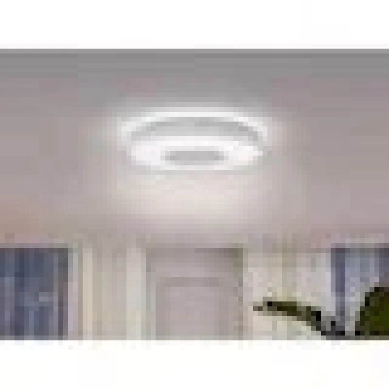 Смарт LED RGBW димируема лампа за таван Philips HUE Infuse L WACA, бяла, 42.5 см, 52.5 W, 3700 lm, бяла/цветна светлина, 16 мил. цвята (BT, Zigbee, HomeKit, Google, Alexa, SmartThings) - Снимка 6