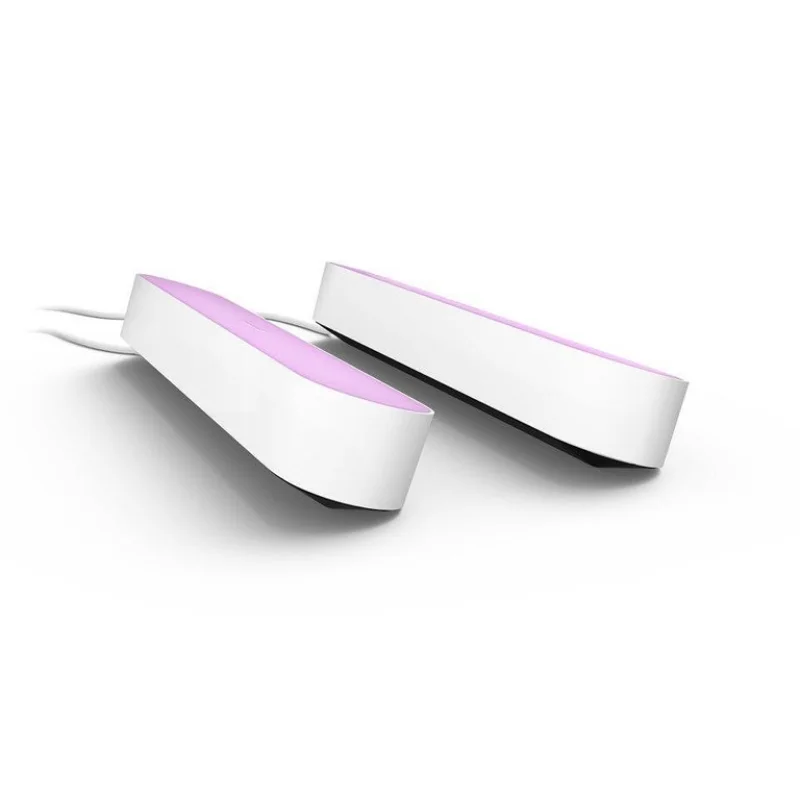 Смарт LED RGBW димируеми светлинни панели Philips Hue Play Lightbar WACA Double Pack 2 бр., бели, 2x500lm, 2x6.7W, 16 мил. цвята (BT, Zigbee, HomeKIt, Google, Alexa, SmartThings) - Снимка 7