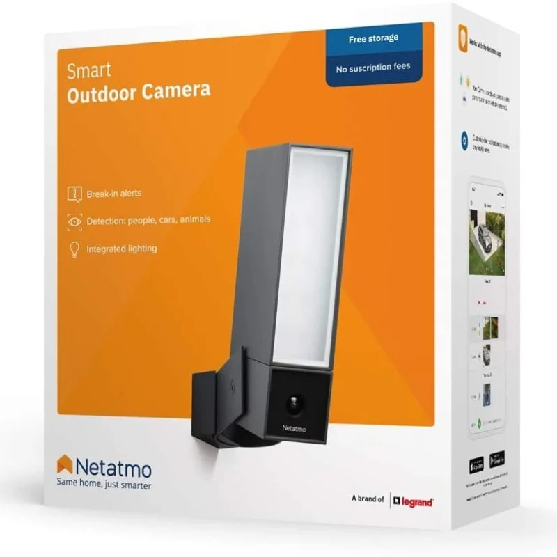 Външна смарт камера Netatmo (HomeKit) - Снимка 6