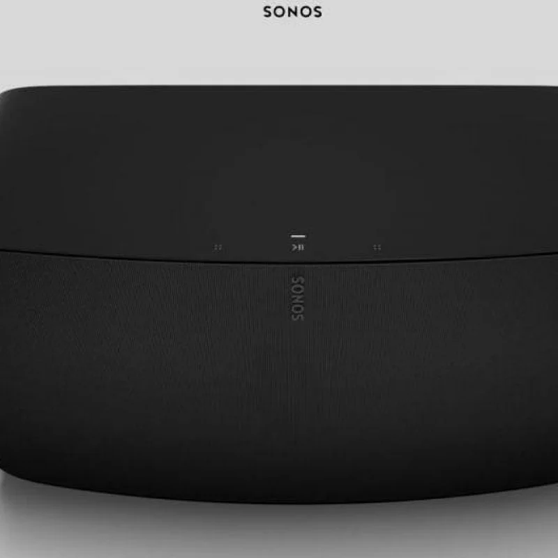 Тонколона Sonos Five, черна (AirPlay 2) (Цвят: Бял) - Снимка 3
