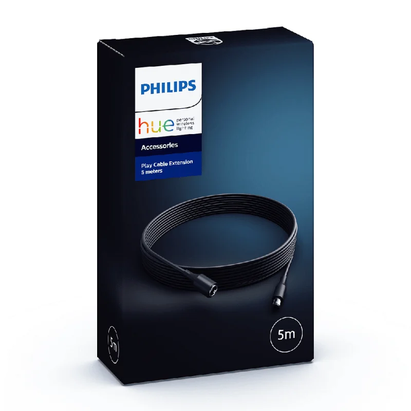 Смарт RGBW удължителен кабел Philips Hue Play, 5 м, Черен - Снимка 3