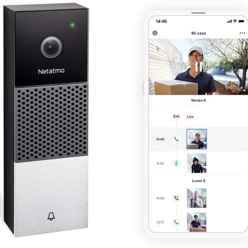 Смарт видео домофон Netatmo HD 1080P (HomeKit)