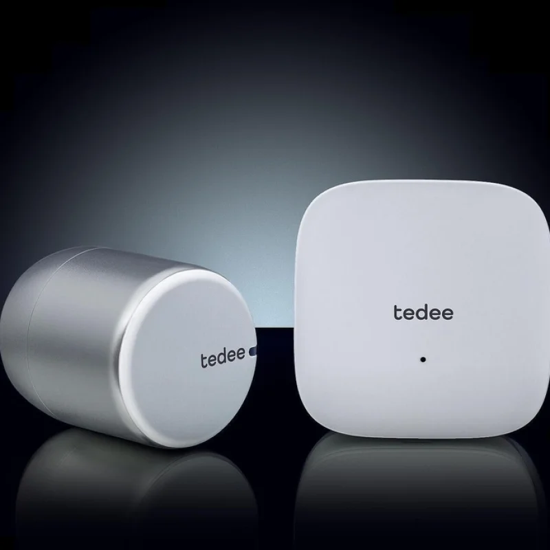 Смарт ключалка Tedee Pro, черна (Apple HomeKit) (Цвят: Сив) - Снимка 13