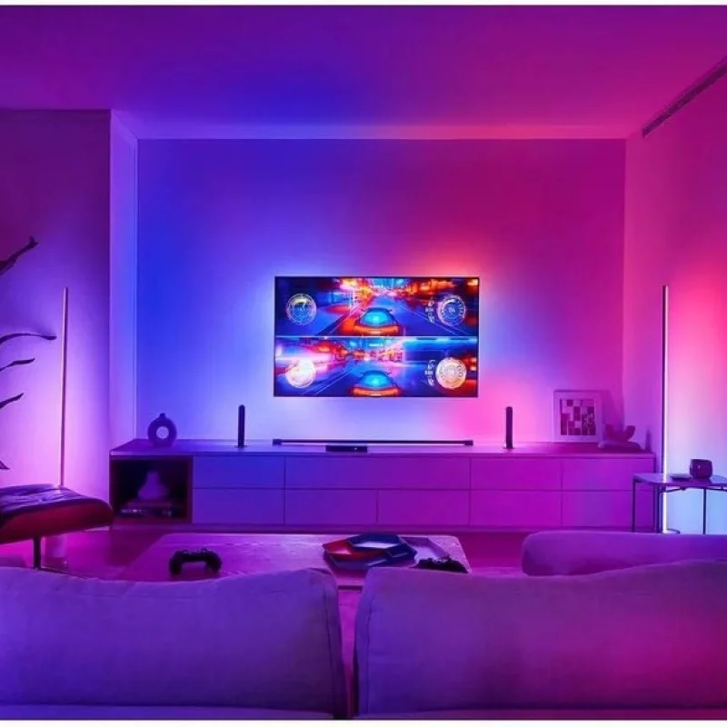 Philips HUE Градиентен линеен фонов осветител Hue Play, Compact, черен - Снимка 10
