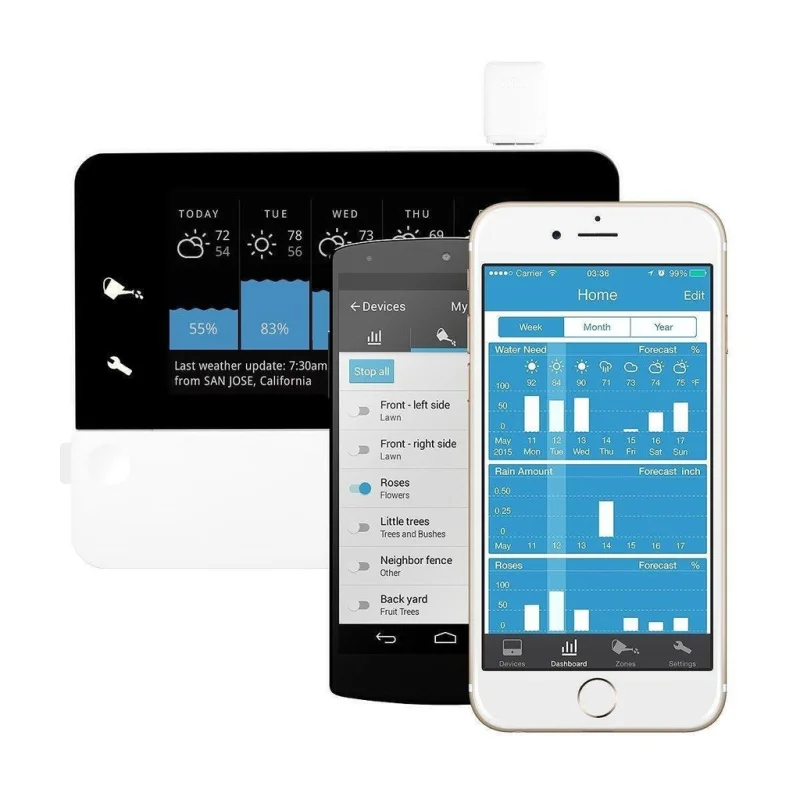 Смарт контролер за поливни системи RainMachine HD-12 (HomeKit) - Снимка 4