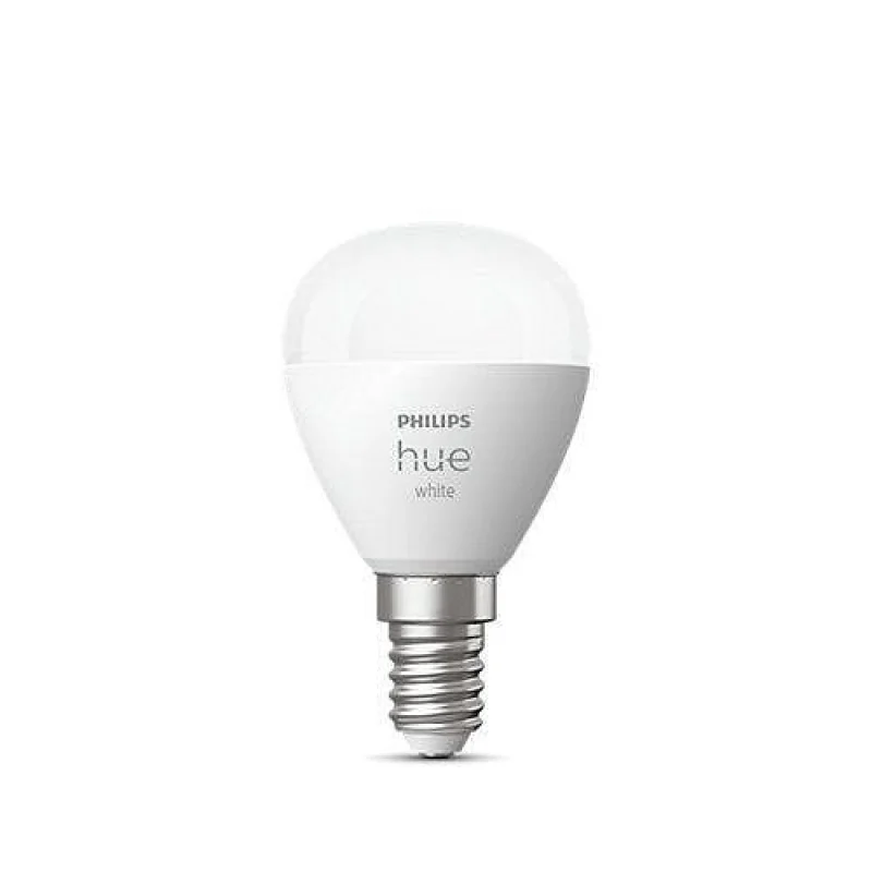 Смарт LED димируема крушка Philips Hue P45, 5.7W, 470 lm, E14, топла бяла 2700K - Снимка 8