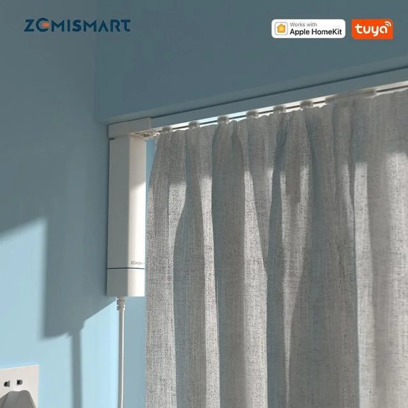 Смарт моторизиран корниз Zemismart (размер: до 5.1 м)