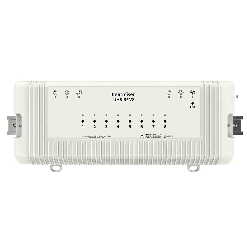 Клемна Шина Безжична Heatmiser UH8  RF V2 8 Zone Wireless - Снимка 3