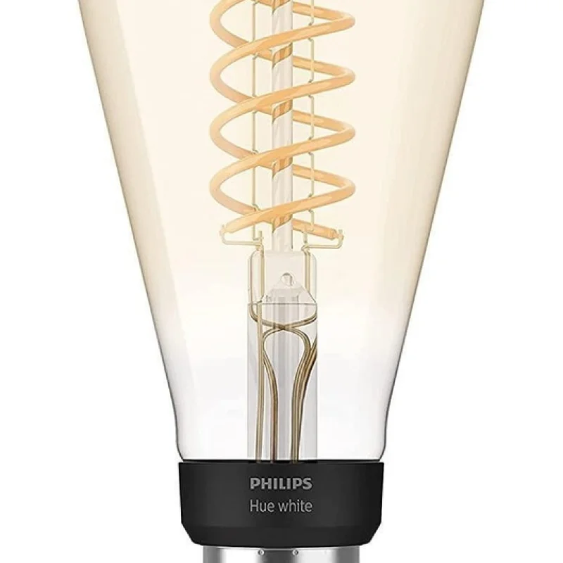 Смарт крушка Philips Hue Edison ST64, E27, 550 lm, White (HomeKit) - Снимка 2