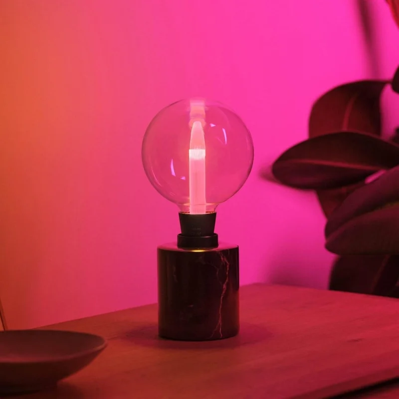 Смарт LED RGBW димируема крушка Philips Hue Lightguide Ellipse, 6.5W, 500 lm, E27 - Снимка 4
