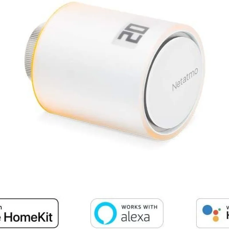 Допълнителна термоглава за радиатор Netatmo (HomeKit) - Снимка 2