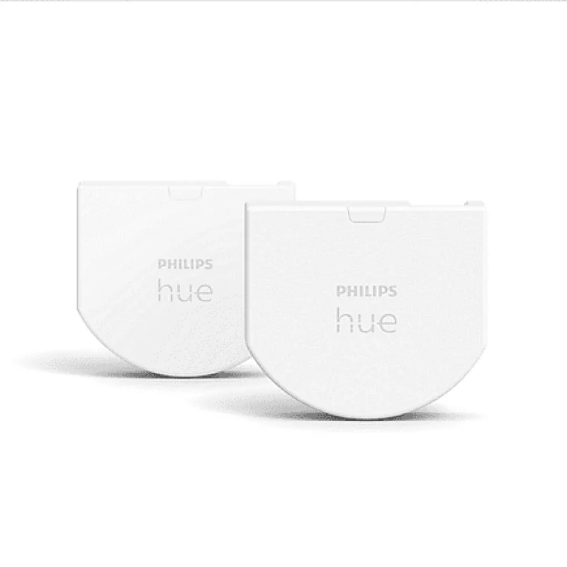 Смарт суич модул за стенен ключ Philips Hue Wall Switch Module, 2 бр. - Снимка 3